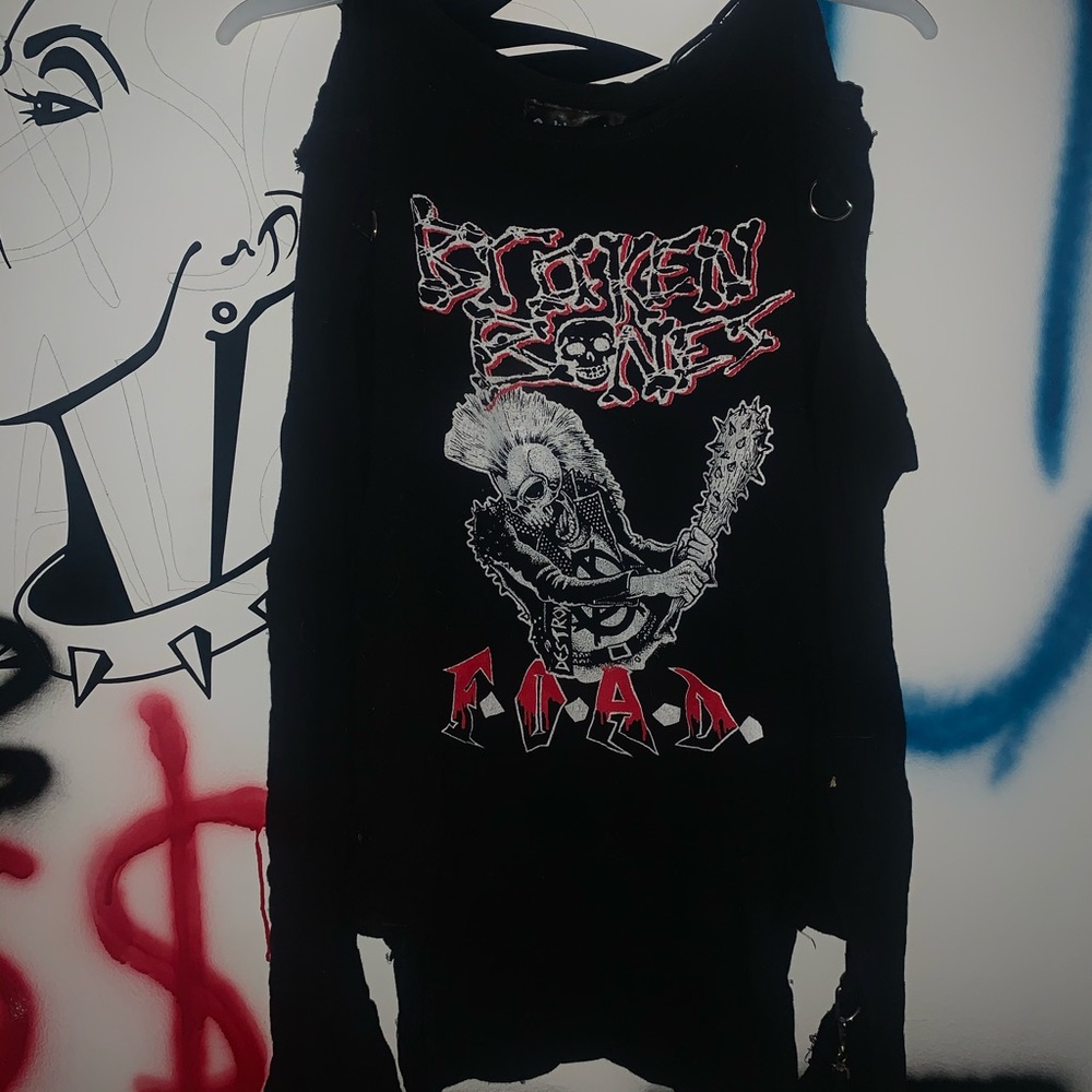 Seditionightmares - Broken Bonez bondage shirt